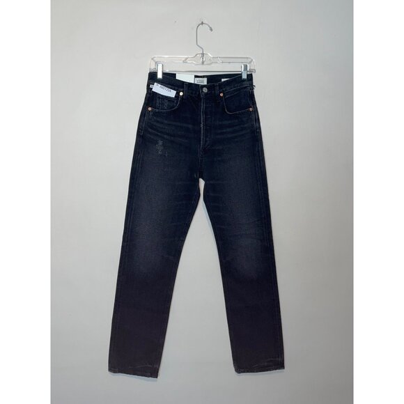 Aritzia Citizens of Humanity Eva High-Rise Baggy Jeans in Obsidian Size 24 - Picture 9 of 16